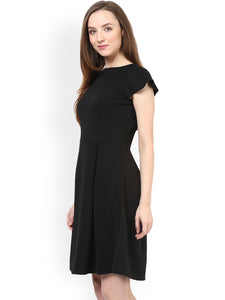 Queen ellie Black Fit & Flare Dress