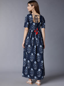 Queen ellie Printed Aline Midi Dress