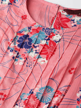 Load image into Gallery viewer, Queen ellie Pink &amp; Blue Printed Tunic
