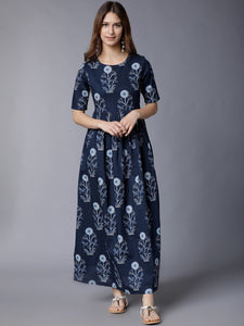 Queen ellie Printed Aline Midi Dress