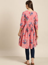 Load image into Gallery viewer, Queen ellie Pink &amp; Blue Printed Tunic
